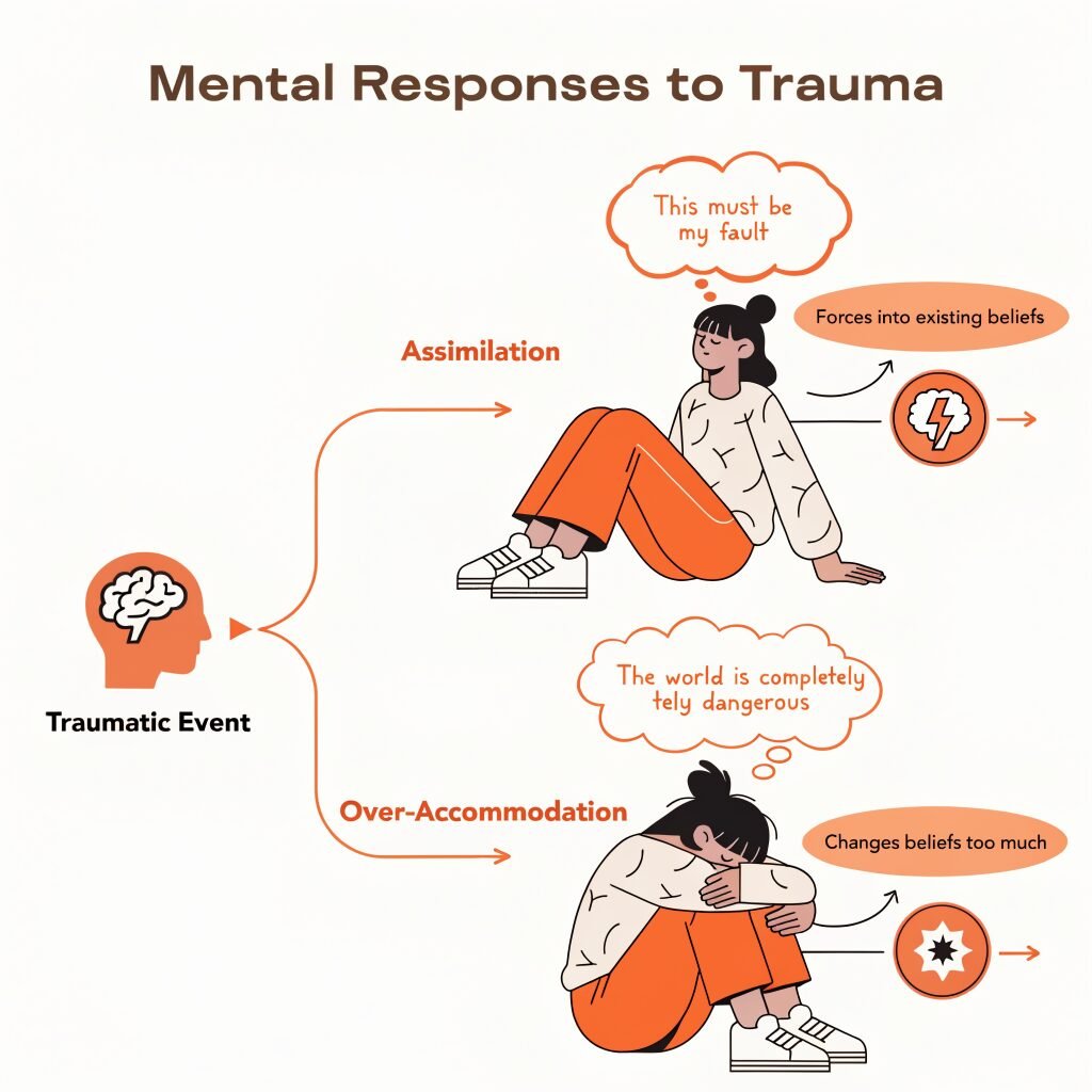 Steps for challenging stuck points using Cognitive Processing Therapy techniques